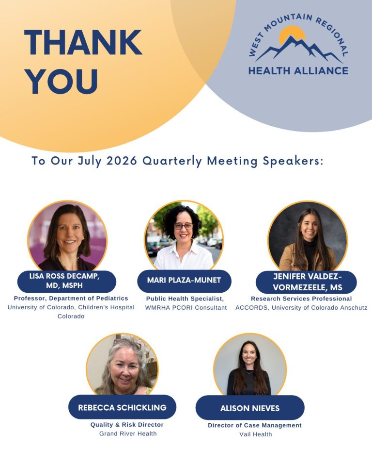 Thank you July Quarterly Meeting